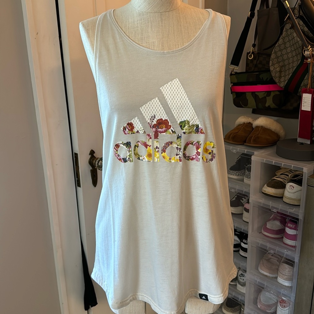 Adidas racerback tank